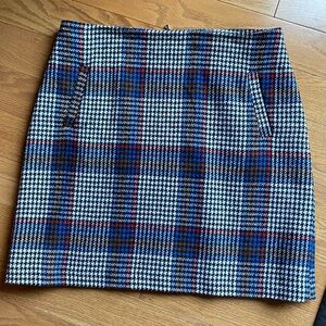 Plaid skirt size 8